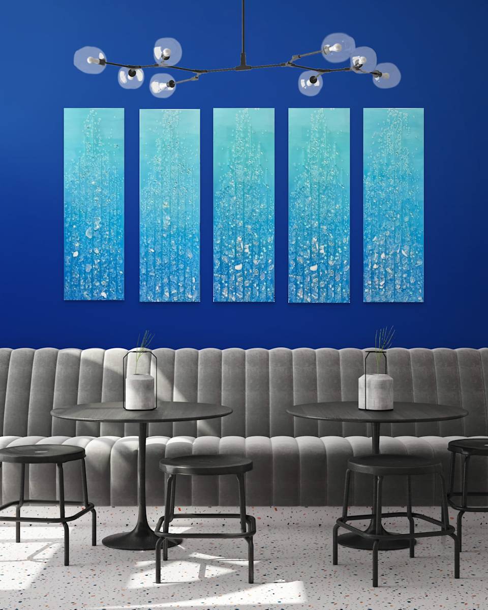 Geometric Mirage I by Janet Sams 