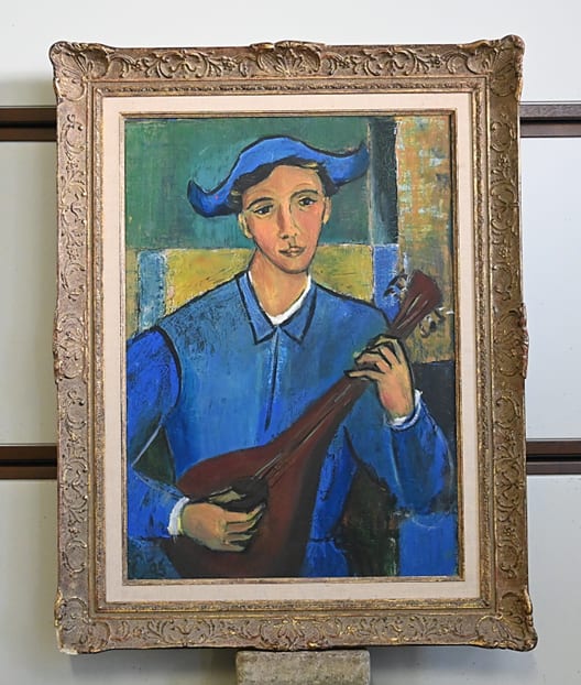 Model and Artist № 49: The Guitar Player by Karl Lund 