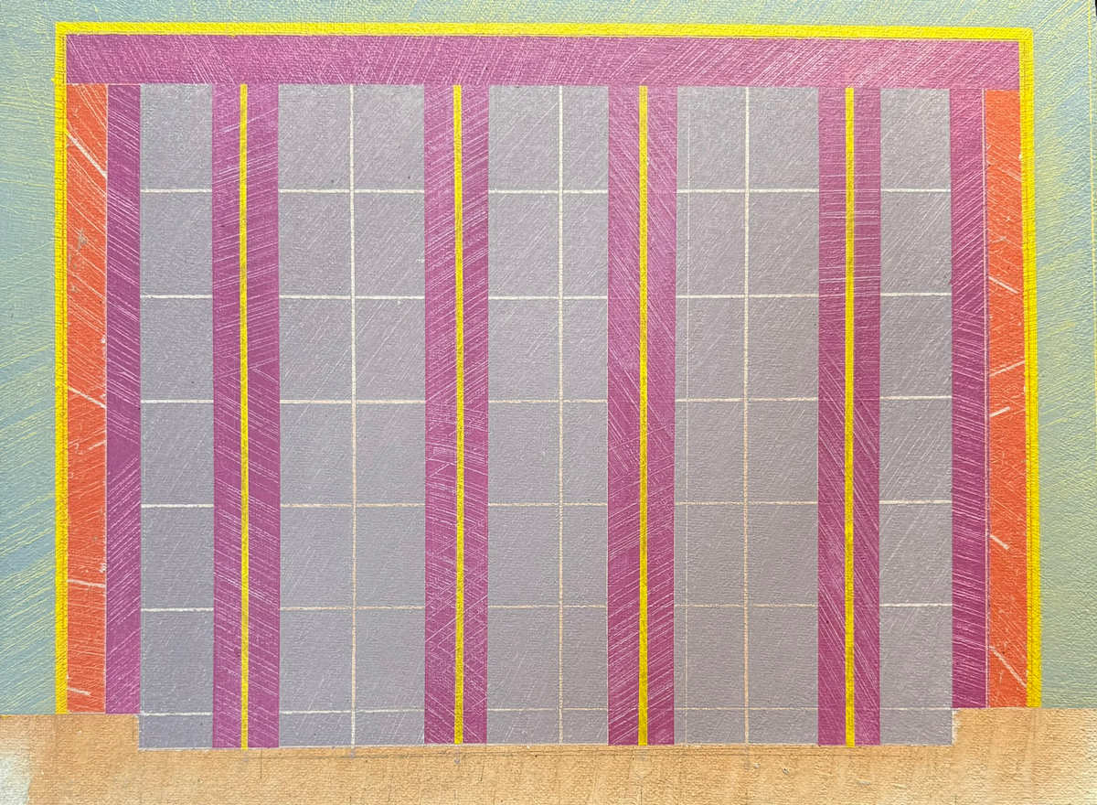 15.II.24-28.25 Remembering Egypt #8 by Vincent Castagnacci  Image: Remembering Tutmosis III Valley of the Kings