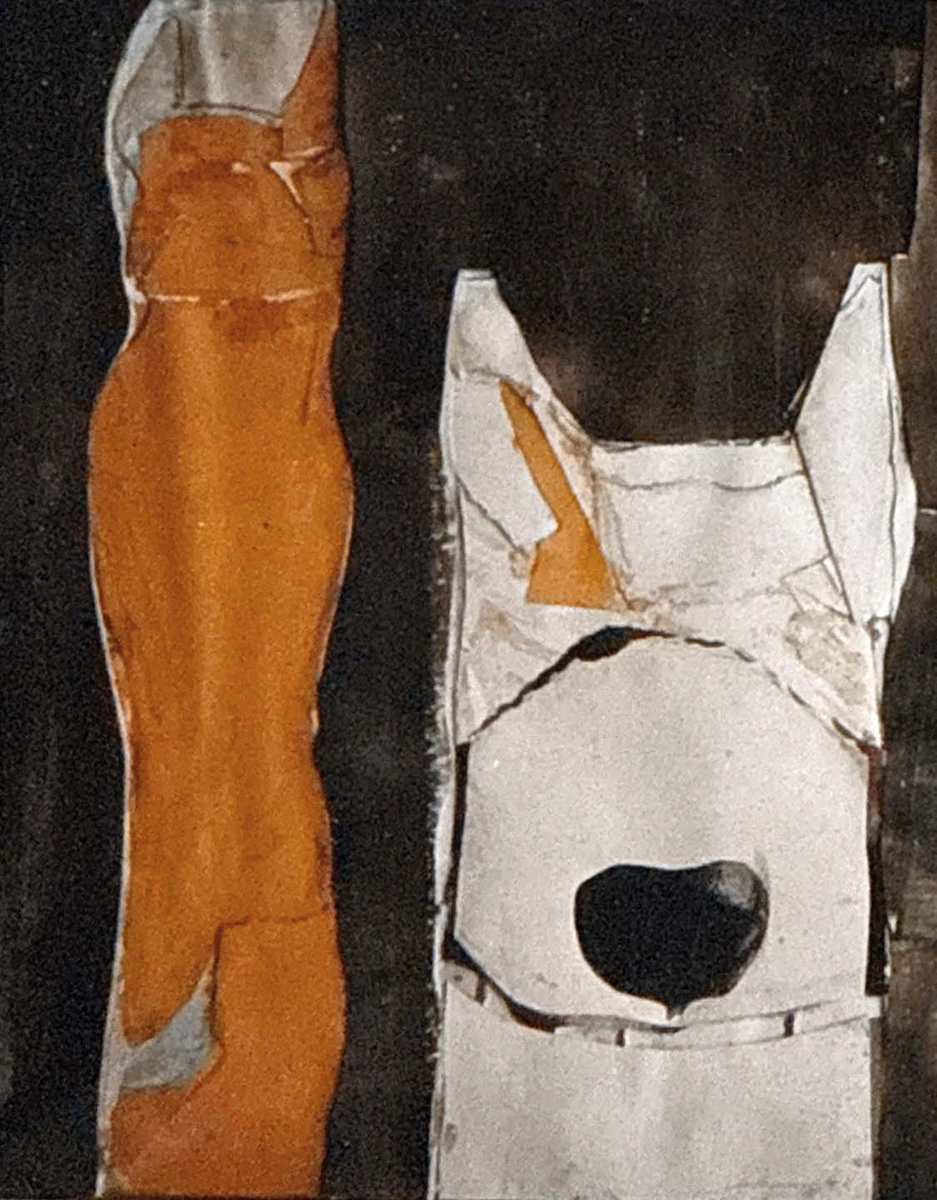 One canine, two views by Vincent Castagnacci, Image 1.