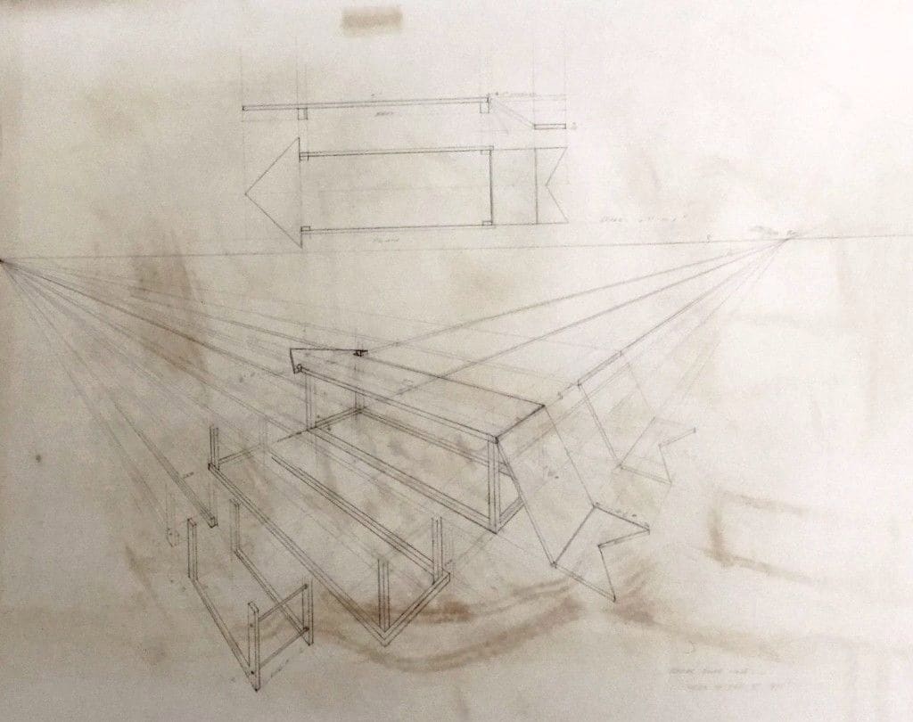 Plan for Sculpture by Vincent Castagnacci 