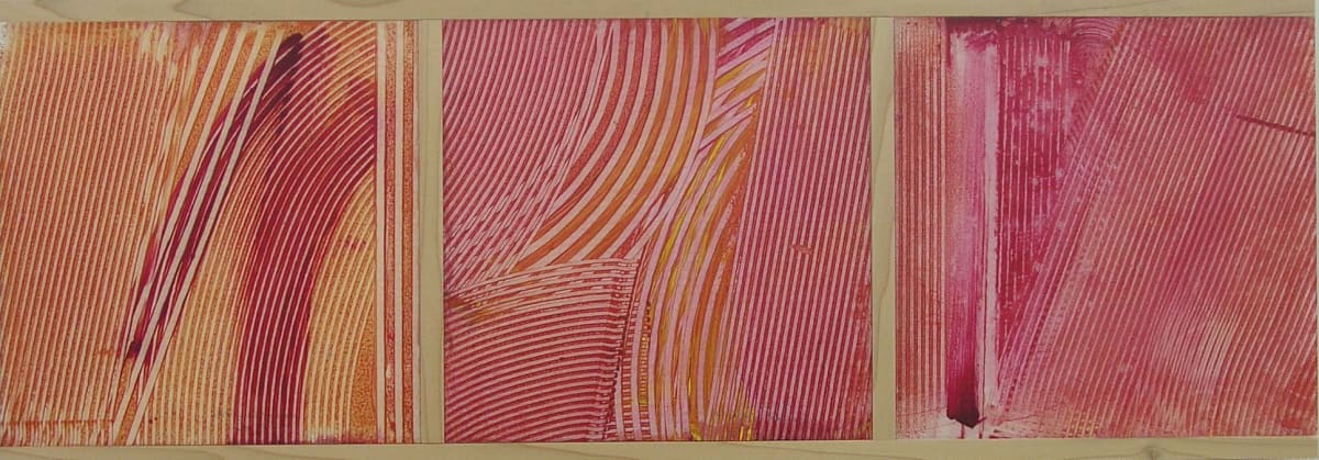Three notes from a quarry: red/yellow by Vincent Castagnacci 