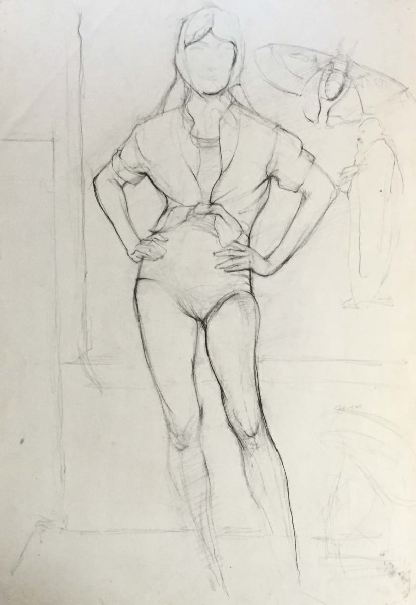 Figure Drawing by Vincent Castagnacci 