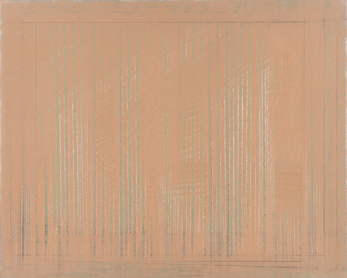 Autumn Piece #1: 21.VII.09-XII.12 by Vincent Castagnacci 