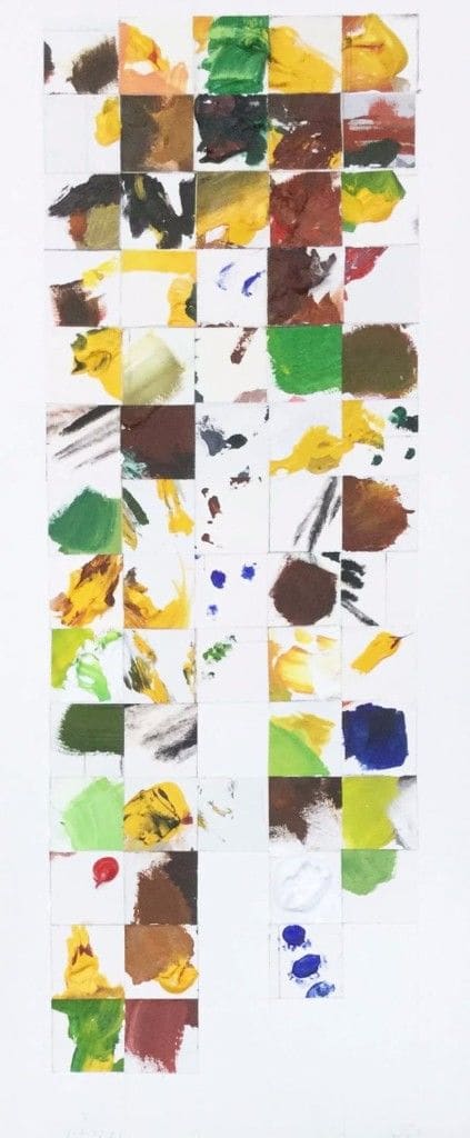 Collage V: 9.I.97 #1 by Vincent Castagnacci 
