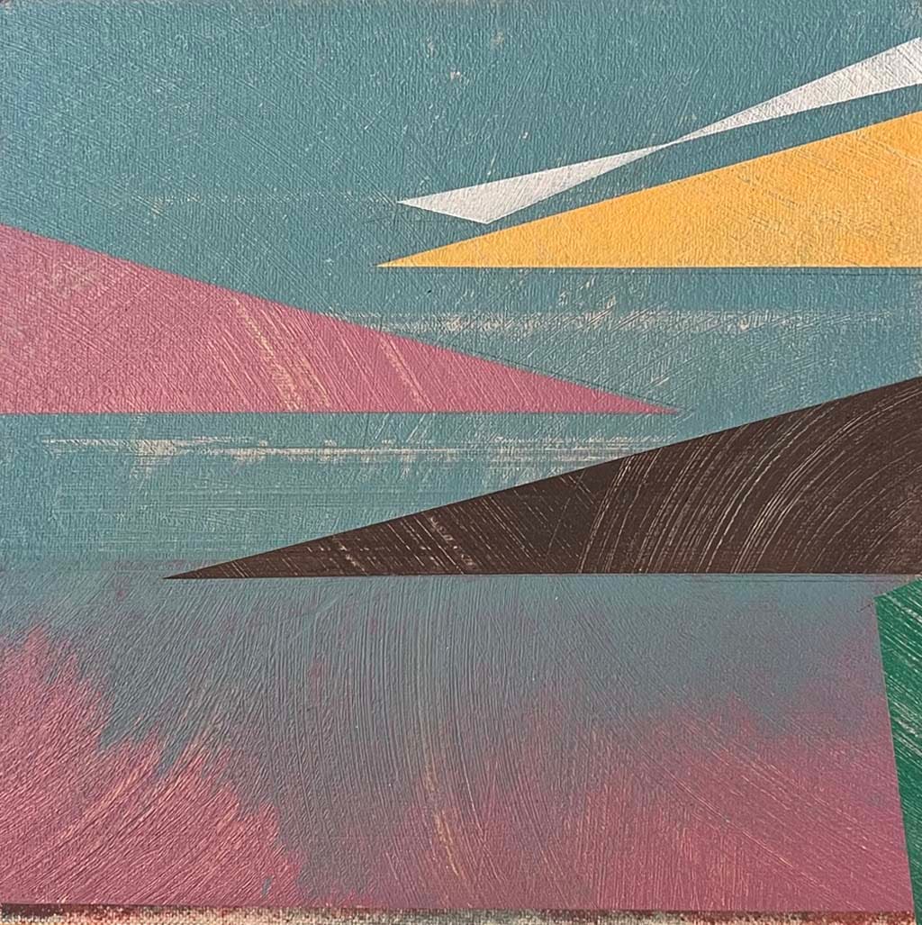 15.IX-10.X.21 #4 (Remembering Fitz Hugh Lane) by Vincent Castagnacci 