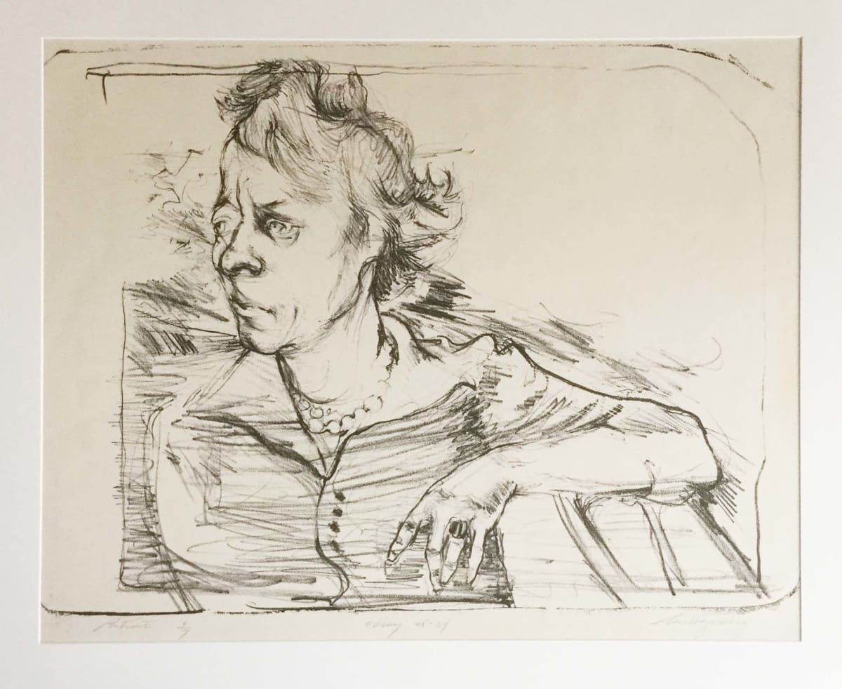 Portrait of Marian, May 25 by Vincent Castagnacci 
