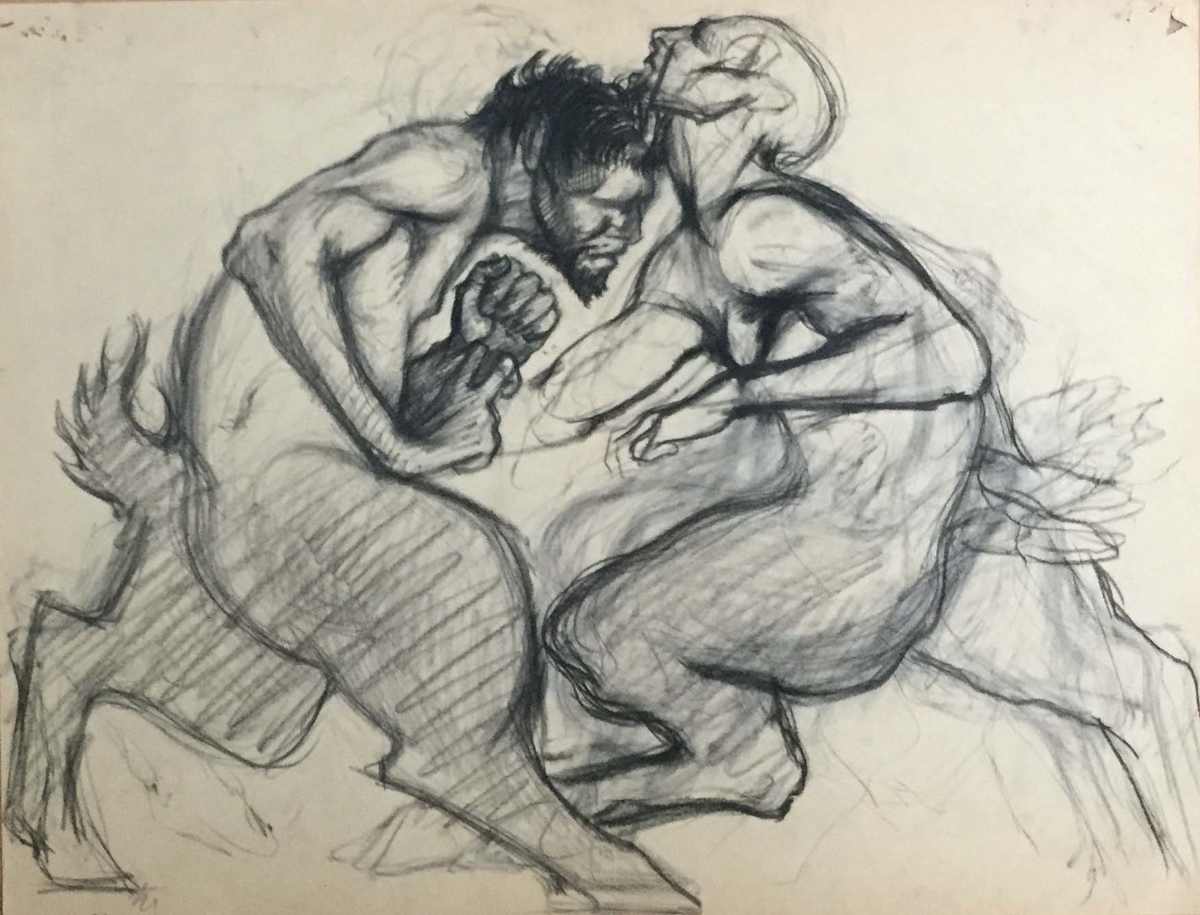 Two Fawns by Vincent Castagnacci, Image 1.