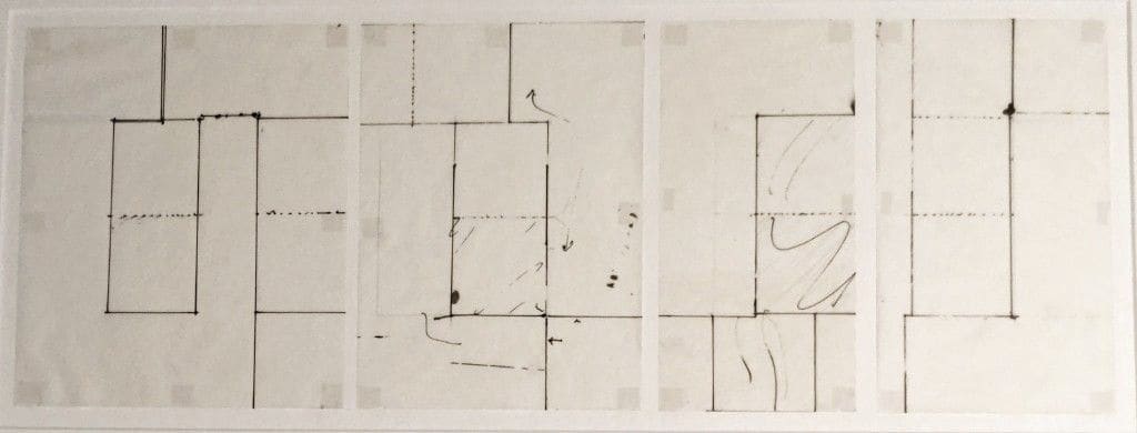 Study for Stereotomia: VII-XI.99 by Vincent Castagnacci 