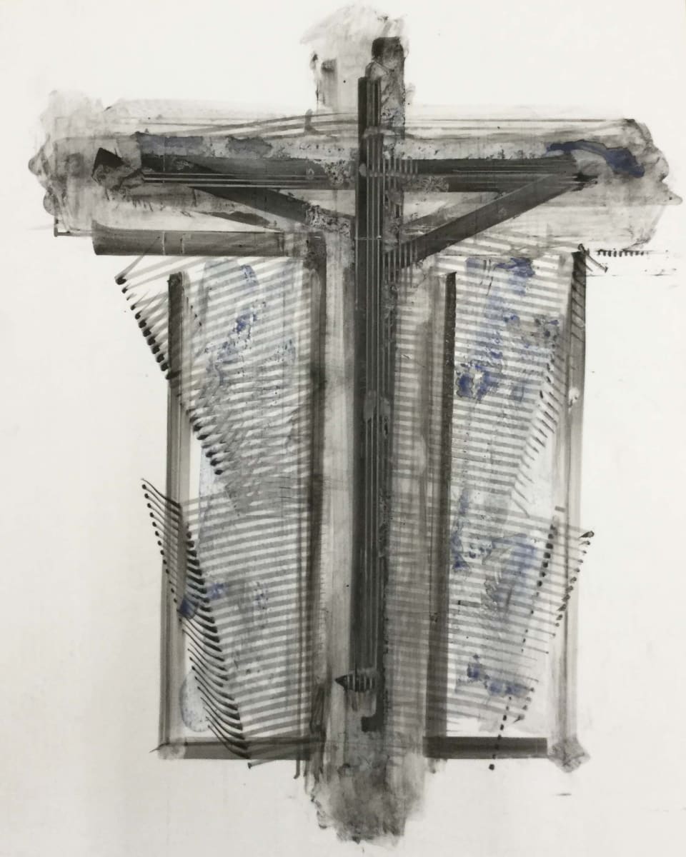 Book II, No. 57: #2, 22.X.00 Four Corners Variations Series by Vincent Castagnacci 