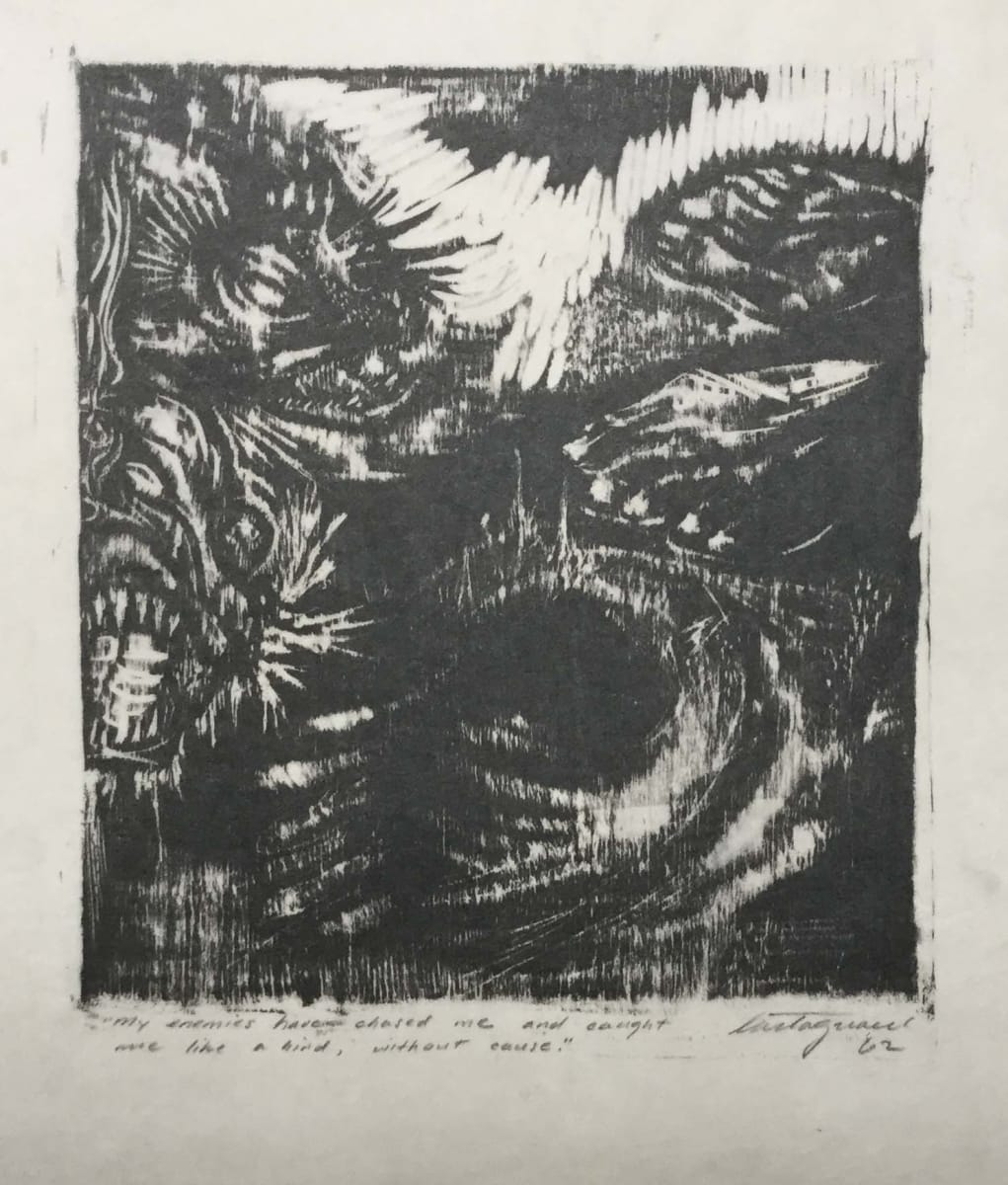 Illustrations for the Book of Jeremiah by Vincent Castagnacci 