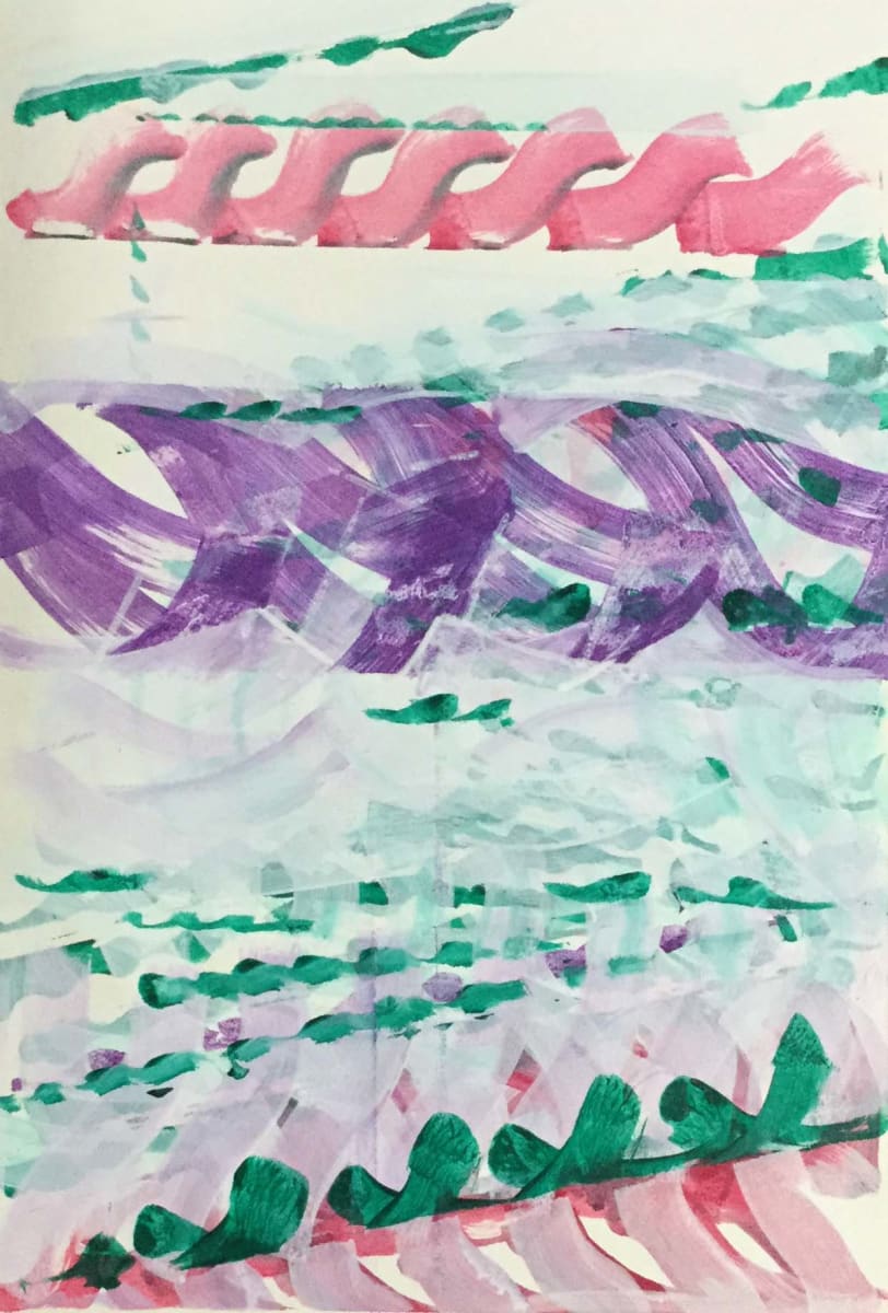 Rocks and Sea Spring 79: #7 by Vincent Castagnacci 