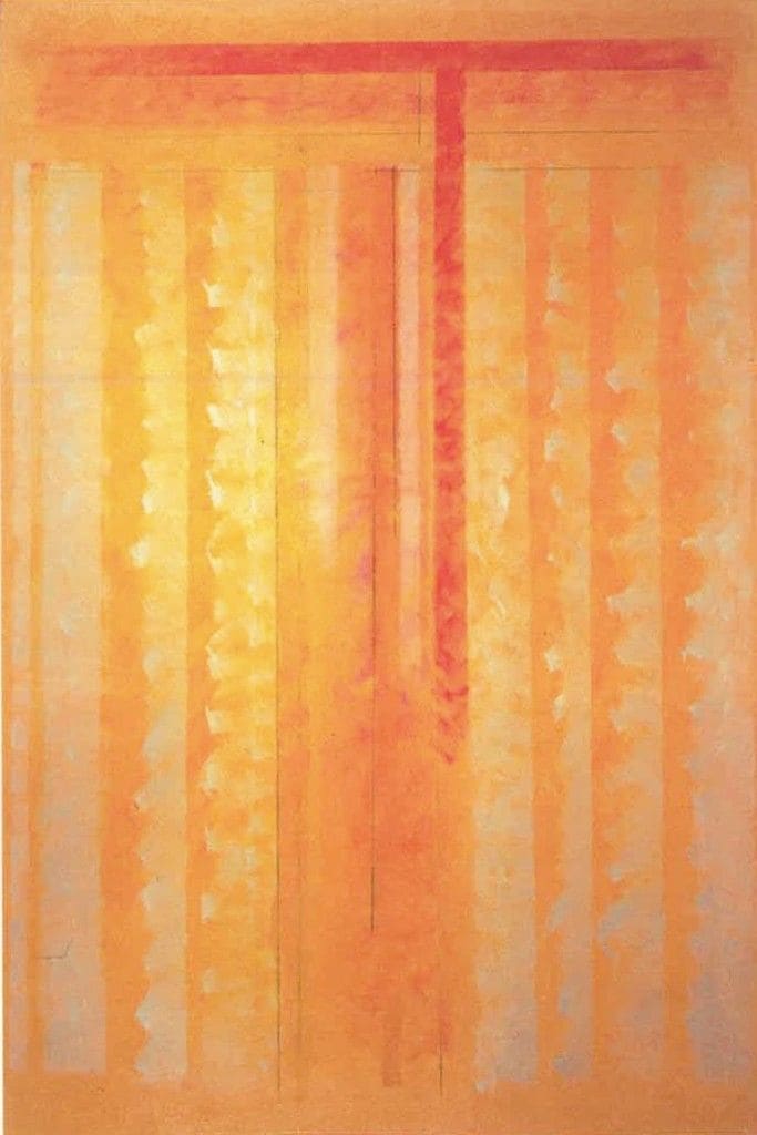 Orange Sun by Vincent Castagnacci 