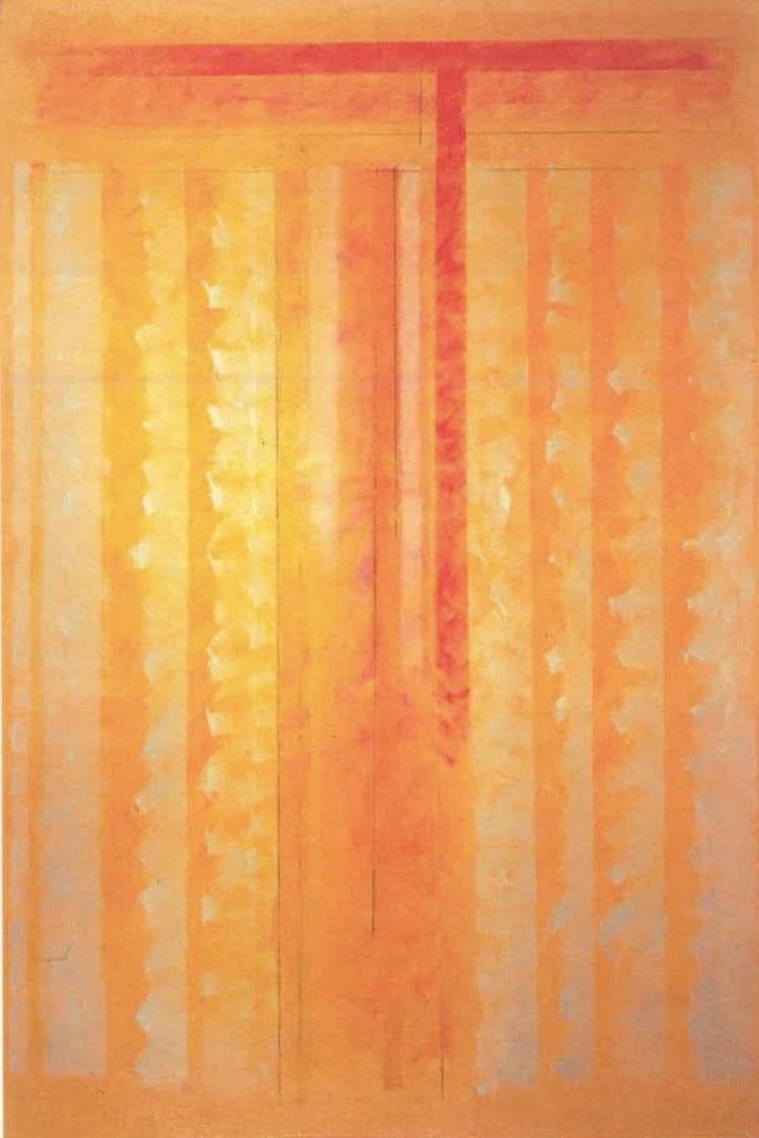 Orange Sun by Vincent Castagnacci 