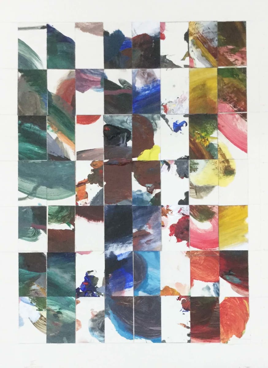 Collage X: 1.II.97 by Vincent Castagnacci 