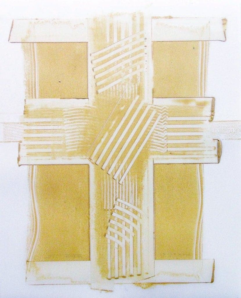 Book II, No. 57: #1, 25.XI.00 Four Corners Variations Series by Vincent Castagnacci 