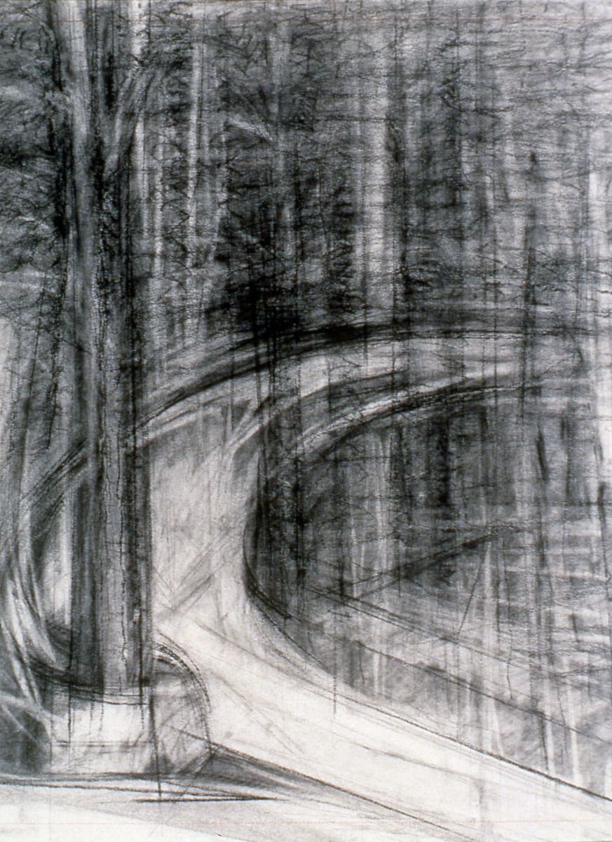 Bend in Road at Folly Cove: 1992-1993 by Vincent Castagnacci 