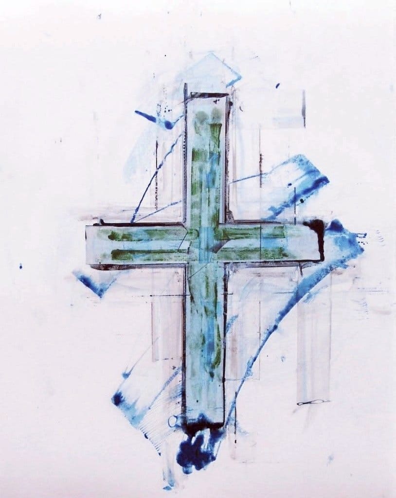 Book II, No. 57: #1, 10.XI.00 Four Corners Variations Series by Vincent Castagnacci 