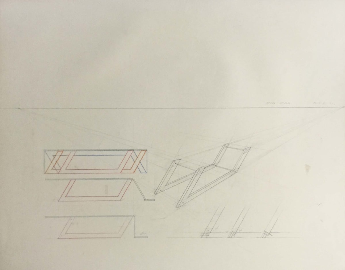 Plan for Sculpture by Vincent Castagnacci 