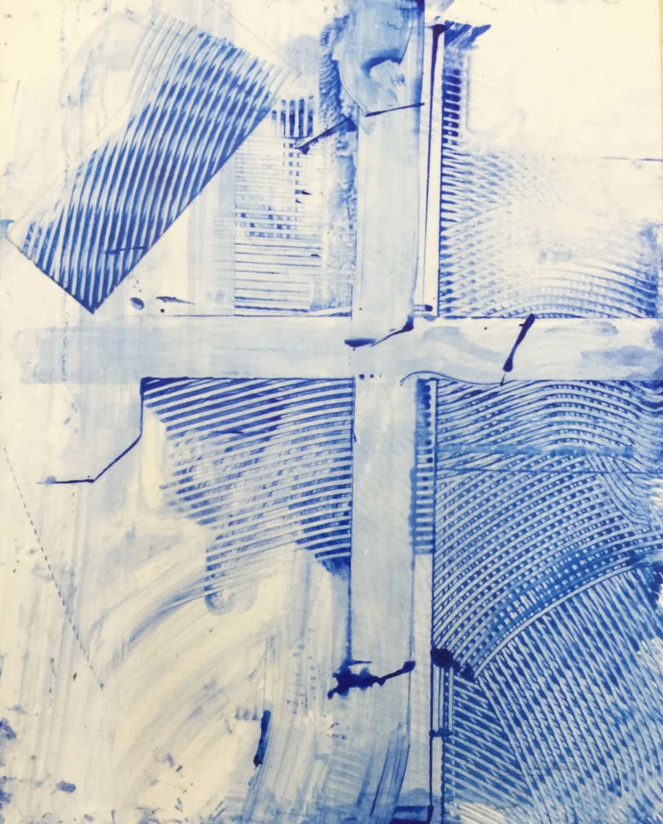 Book II, No. 57: #3, 24.XI.00 Four Corners Variations Series by Vincent Castagnacci 