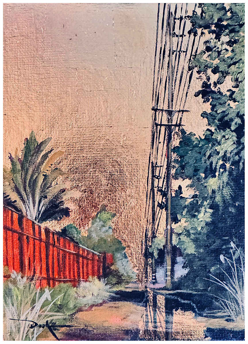 Brown Fence by Duke Windsor, Image 1.