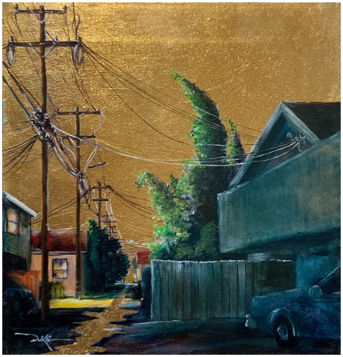 Nocturnal Alley's Glow I 