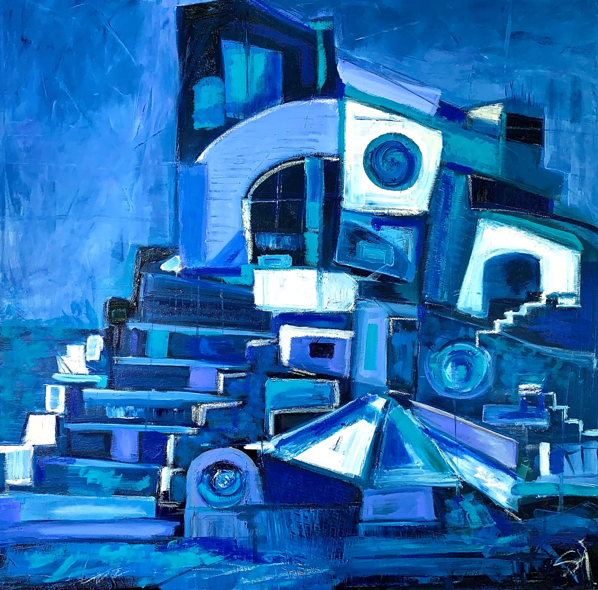 A Santorini Story by Sandra Wolf 