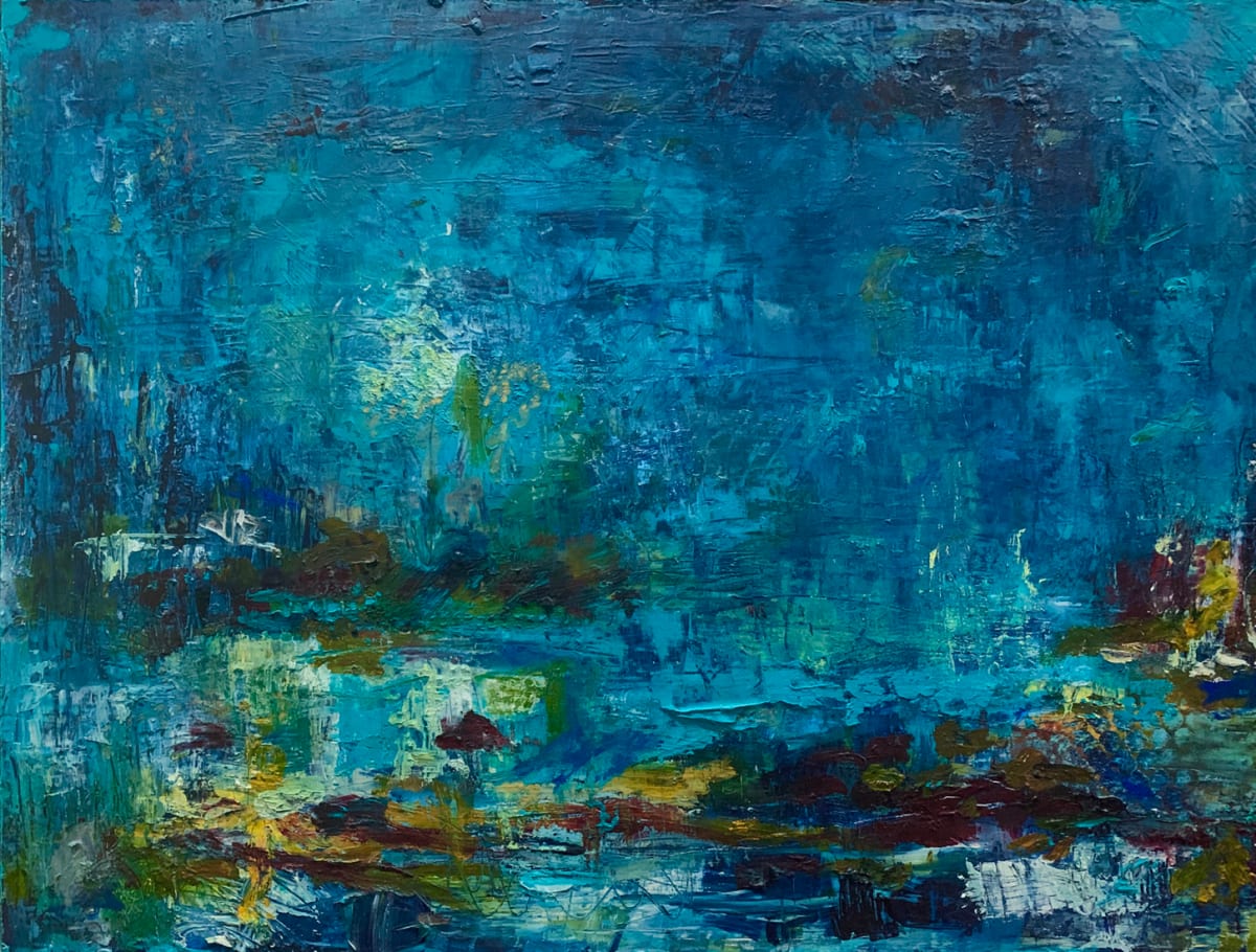 Battered Blue by Sandra Wolf 