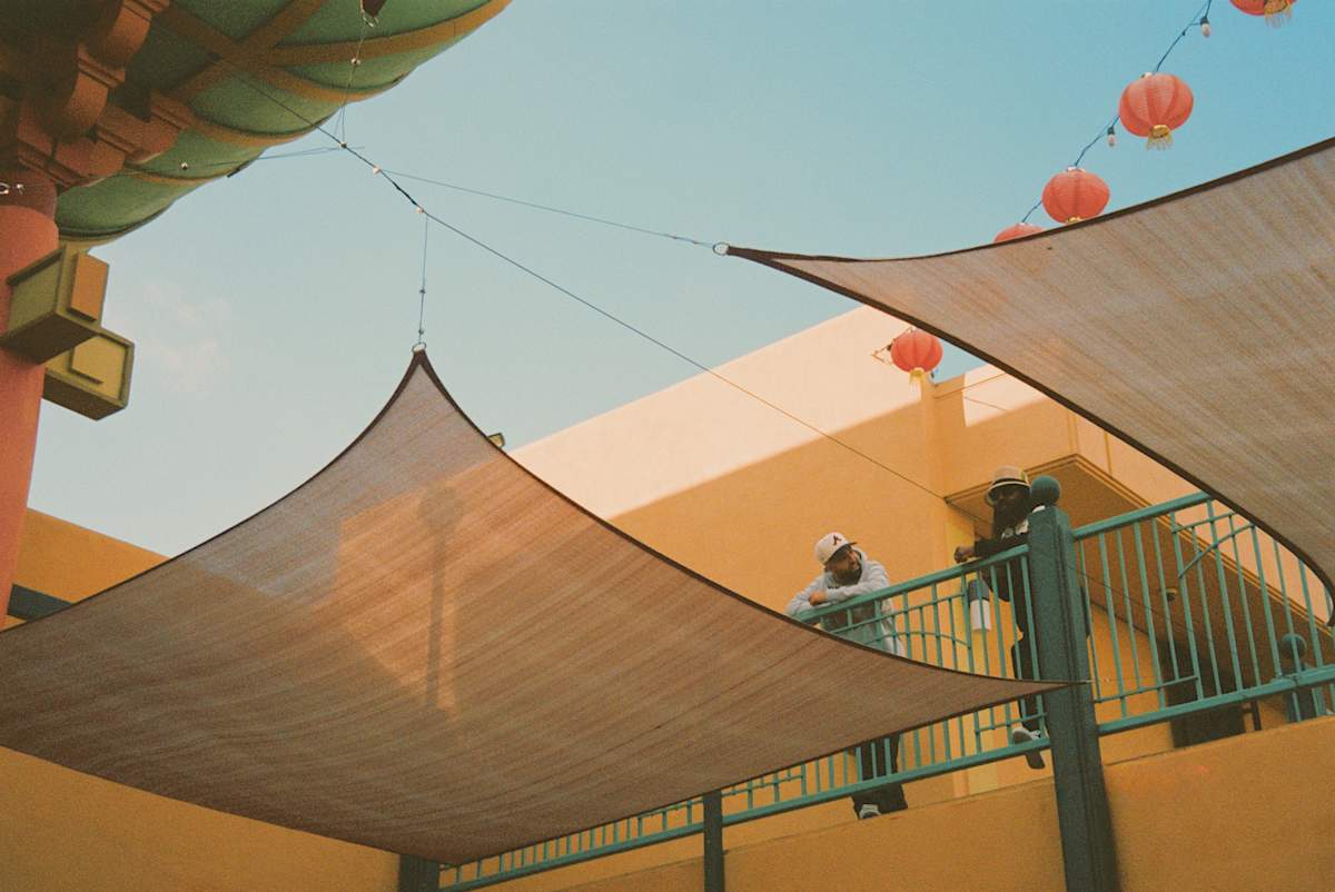 DaM-FunK & Jay Worthy 'Magic Hour' Press Shot by Lorenzo Wilkinson 