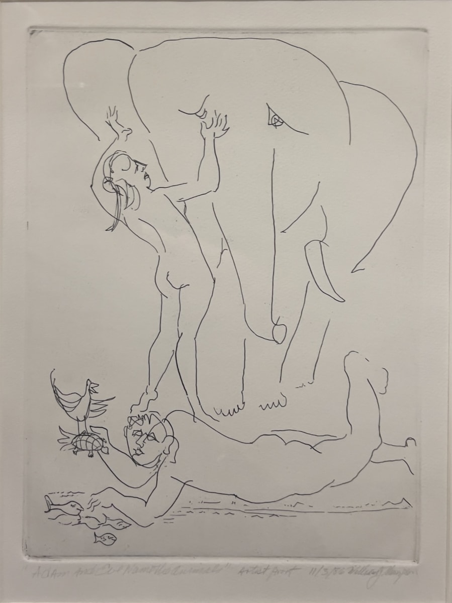 Adam and Eve Name the Animals by William J. Thompson 