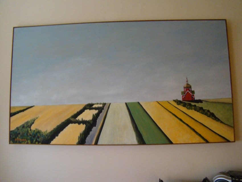 Church in Saskatchewan by Ulrike Stadler 