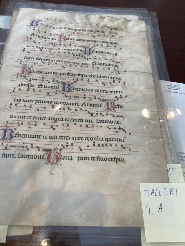 Tuscan Illuminated Manuscript by Unknown 
