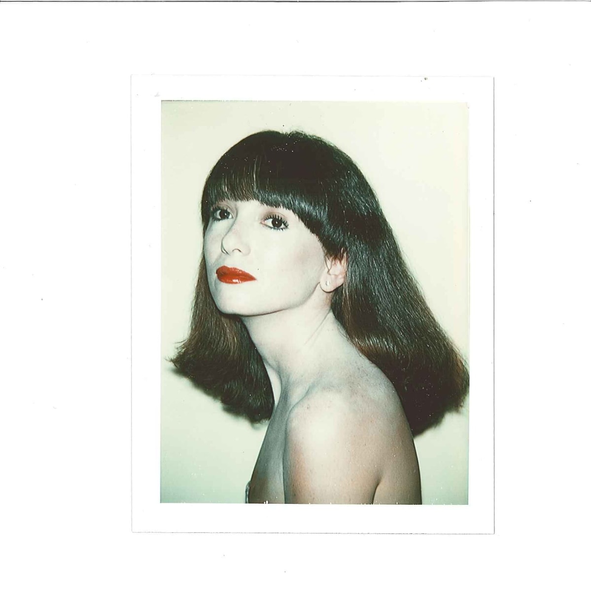 Barbara Molasky(Thick Black Hair, Bangs) 2/1980 by Andy Warhol 
