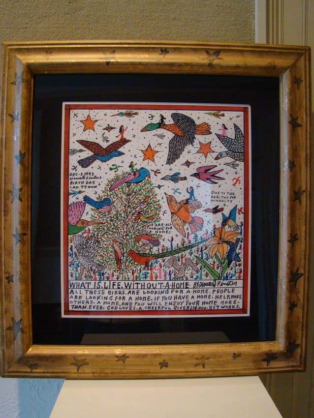 What is Life WIthout A Home by Howard Finster 