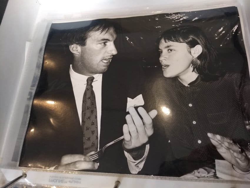 Mara Moynihan and John Gould by Andy Warhol 