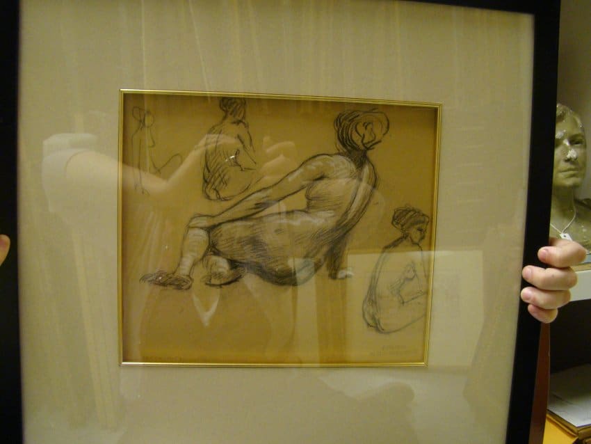 Nude Study by Albert Abramovitz 