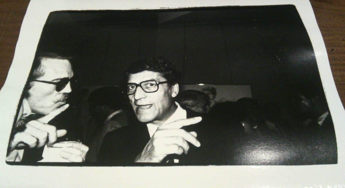 Fred Mueller and Unidentified Man by Andy Warhol 
