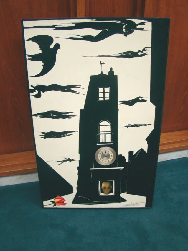 Surrealist Clocktower by Andre Sorel, Image 1.
