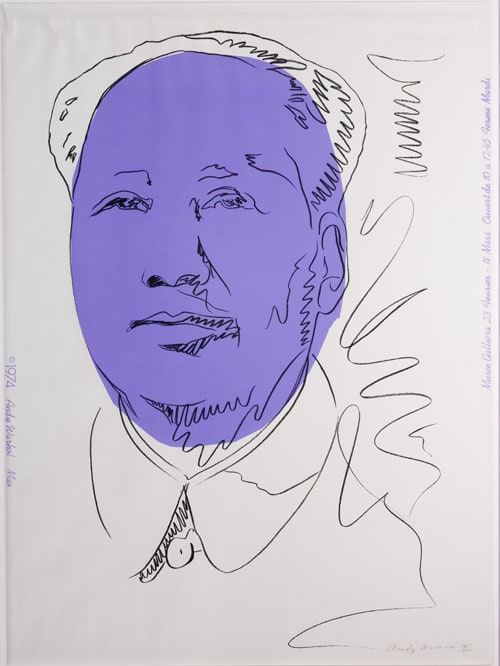 Mao by Andy Warhol 