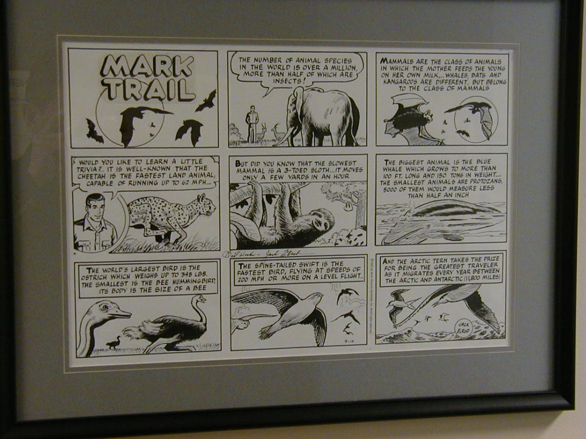 Mark Trail Original Cartoon by Jack Elrod 