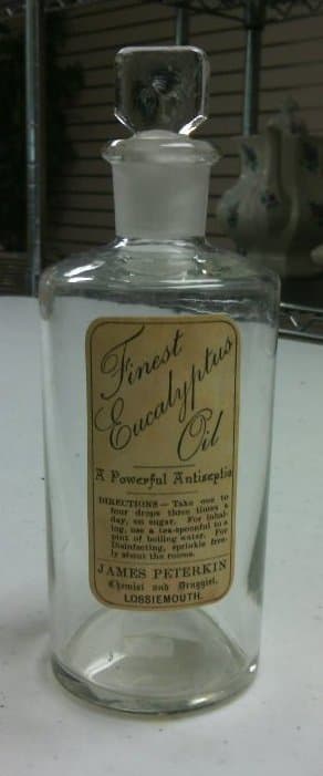 Finest Eucalyptus Oil Bottle by James Peterkin 