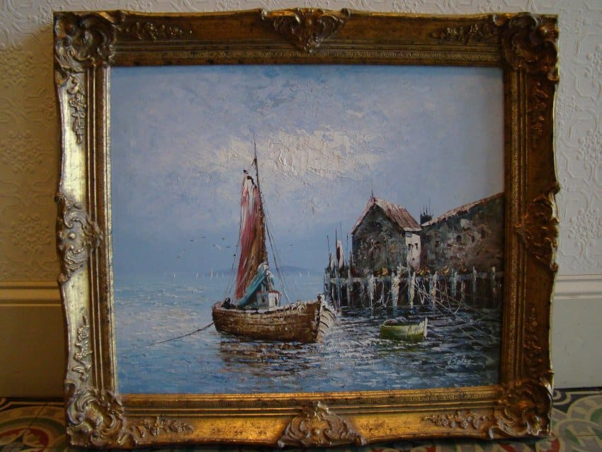 In the Harbor by Baley Brkas 