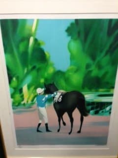 Jockey Mounting #8 Horse by DaFoshe () 