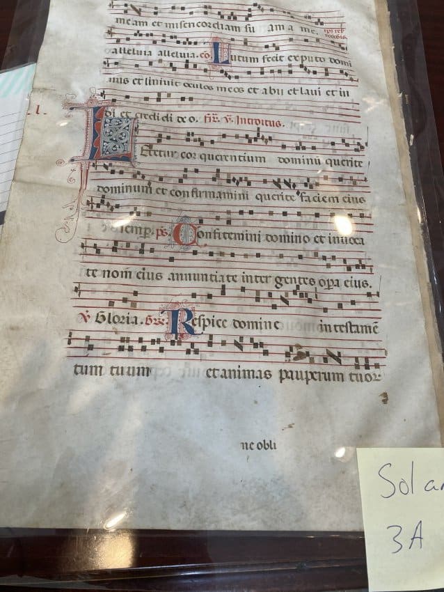 Tuscan Illuminated Manuscript by Unknown  Image: Solar 3A

