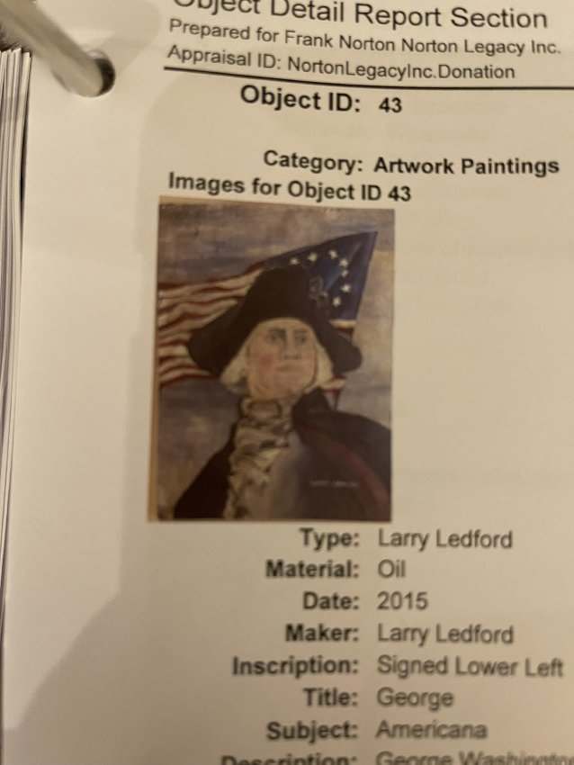 George by Larry Ledford, Image 1.