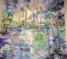 Dawn on the Teche by Hunt Slonem 