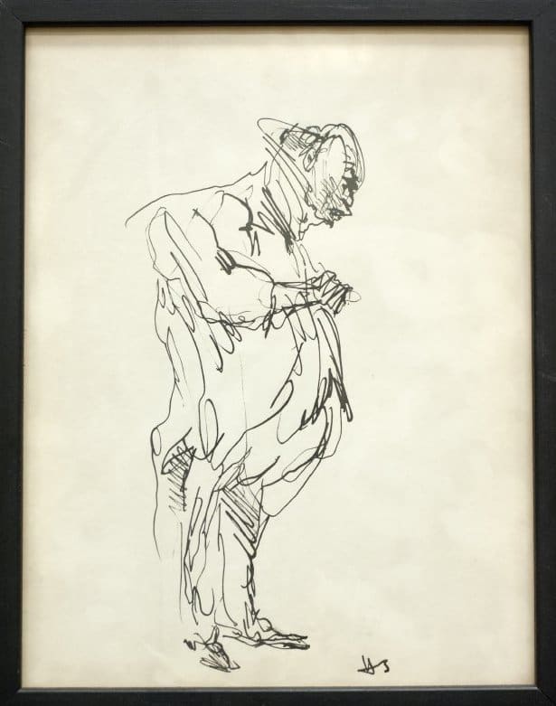 Drawing of a Man (374) by Unknown 