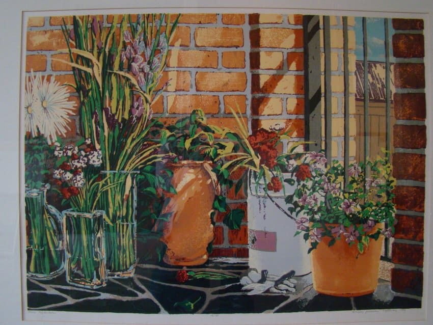 Patio Reflections by Gregory Johnson, Image 1.