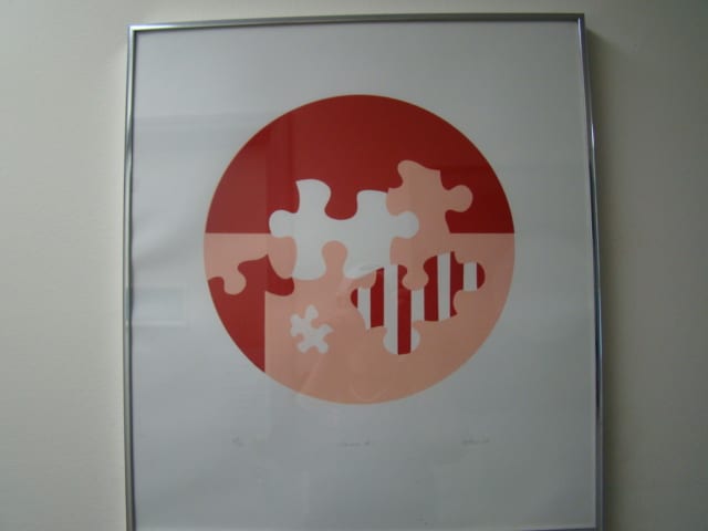 4 (Puzzle Pieces) by Jim McLean, Image 1.