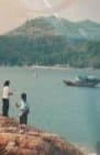 View from Harbor, Hong Kong by MB Looney 